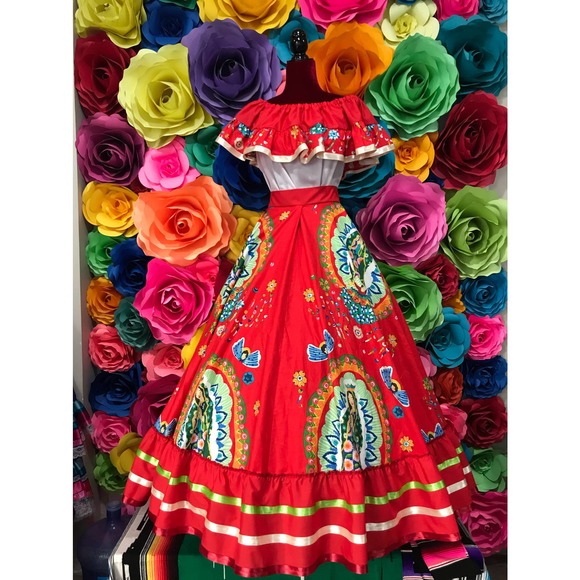 COPY - COPY - Mexico todo Corazon Virgen de Guadalupe two piece set 25 - Picture 1 of 5